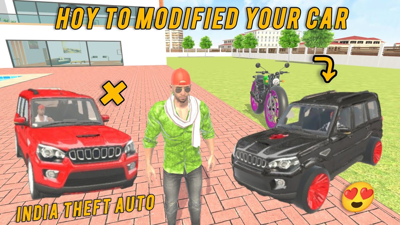 HoY To Modified Your Car indian theft auto 3D#gaming #videos