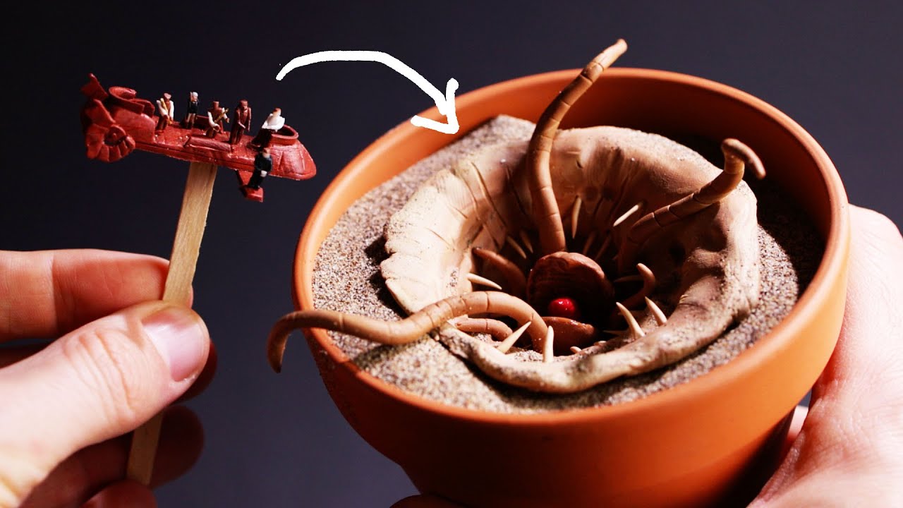 I Tried Making a Star Wars MINIATURE with Clay and It's AMAZING!