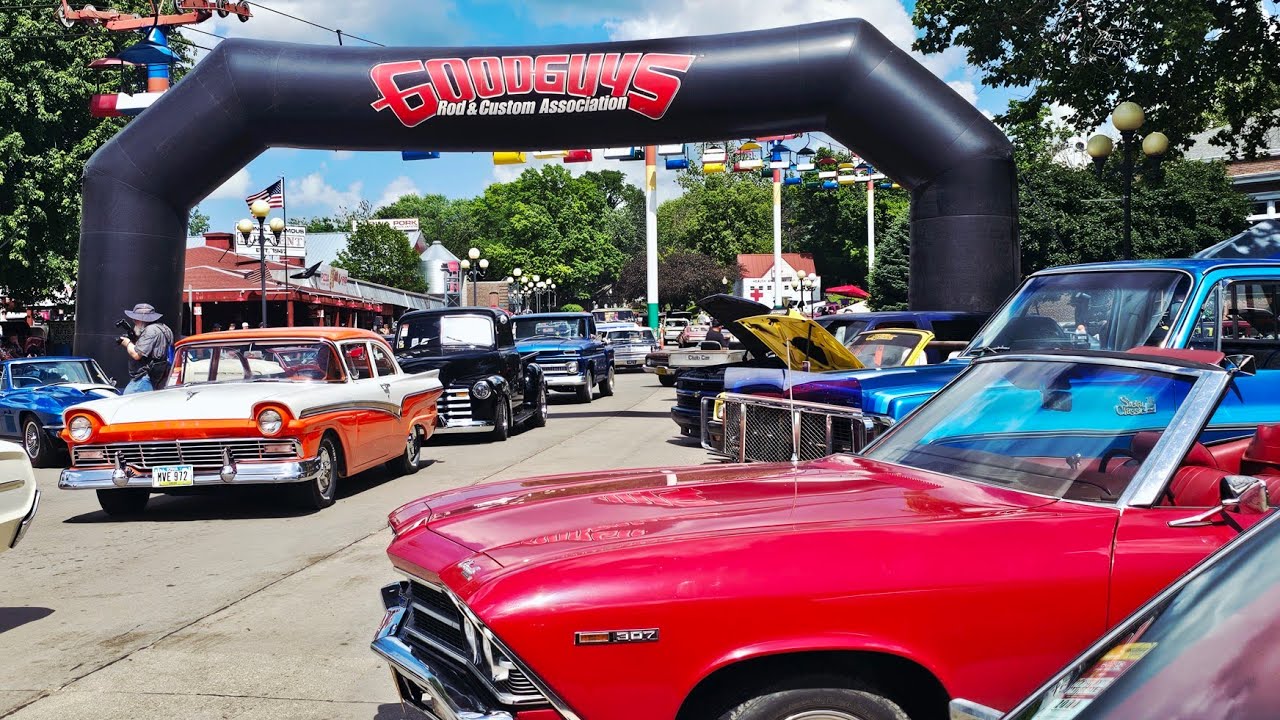 HEARTLAND NATIONALS 2025 - GOODGUYS - DES MOINES, IOWA - OVER 4 HOURS OF CLASSIC CARS