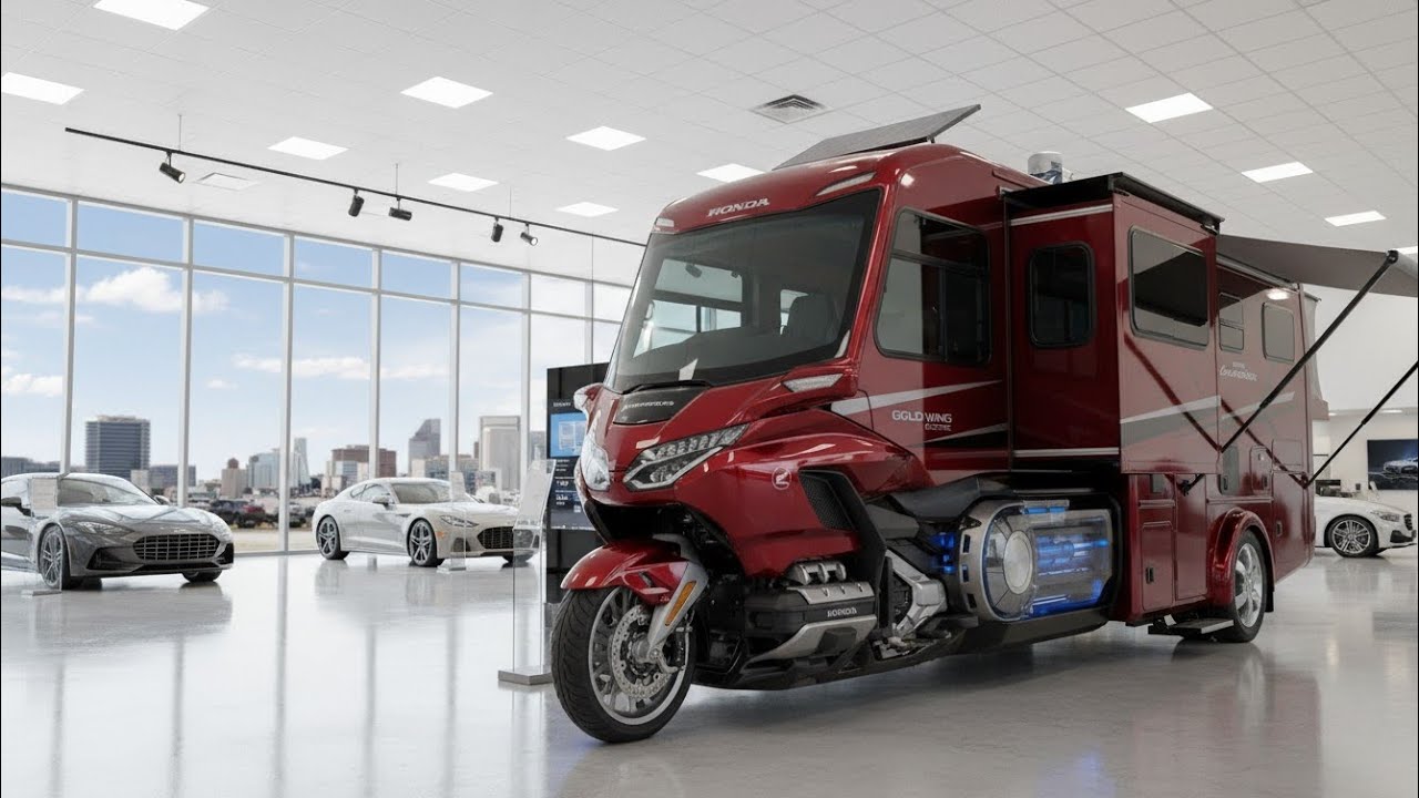 2027 Honda Gold Wing Electric Trike Camper – Die Zukunft des Luxus-Tourings ist da! ⚡🏕️