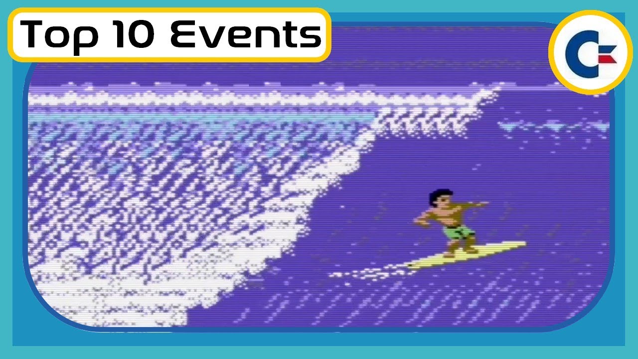 TOP 10 Best Events Of All Epyx Games - C64