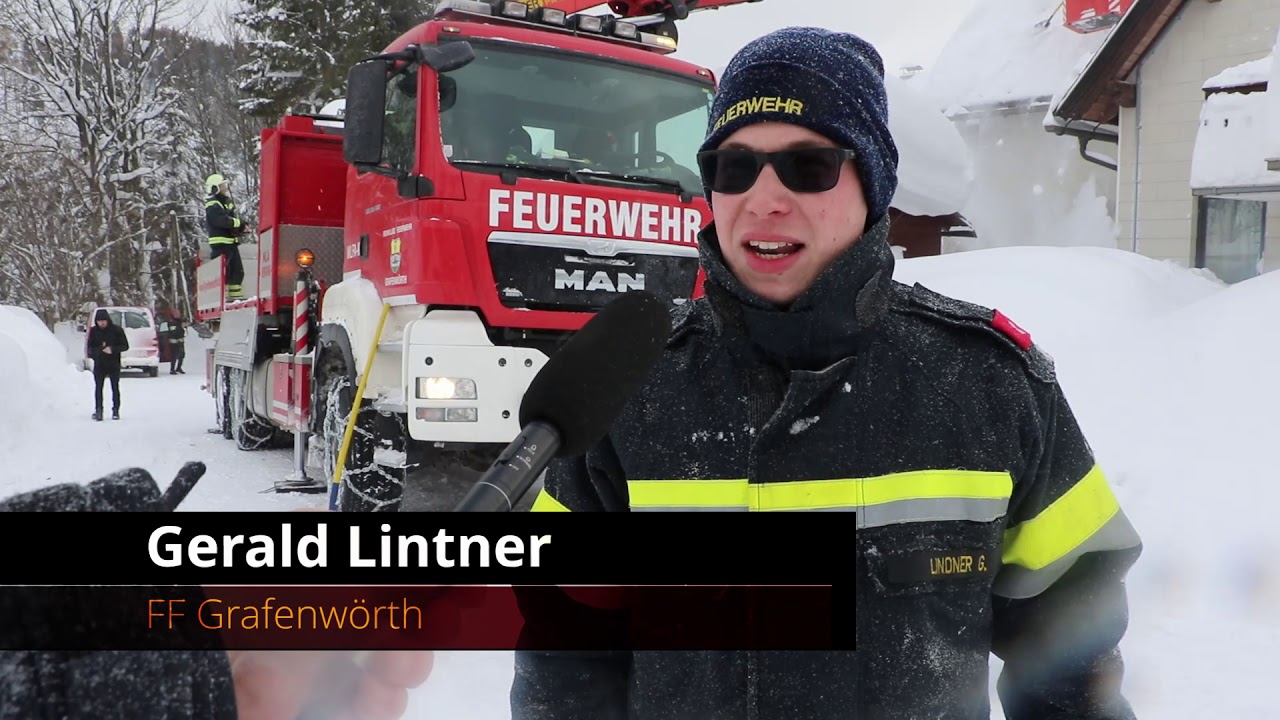 2019 0111 Schneekatastrophe im Bezirk Lilienfeld