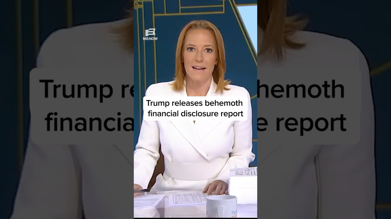 Trump releases behemoth financial disclosure report