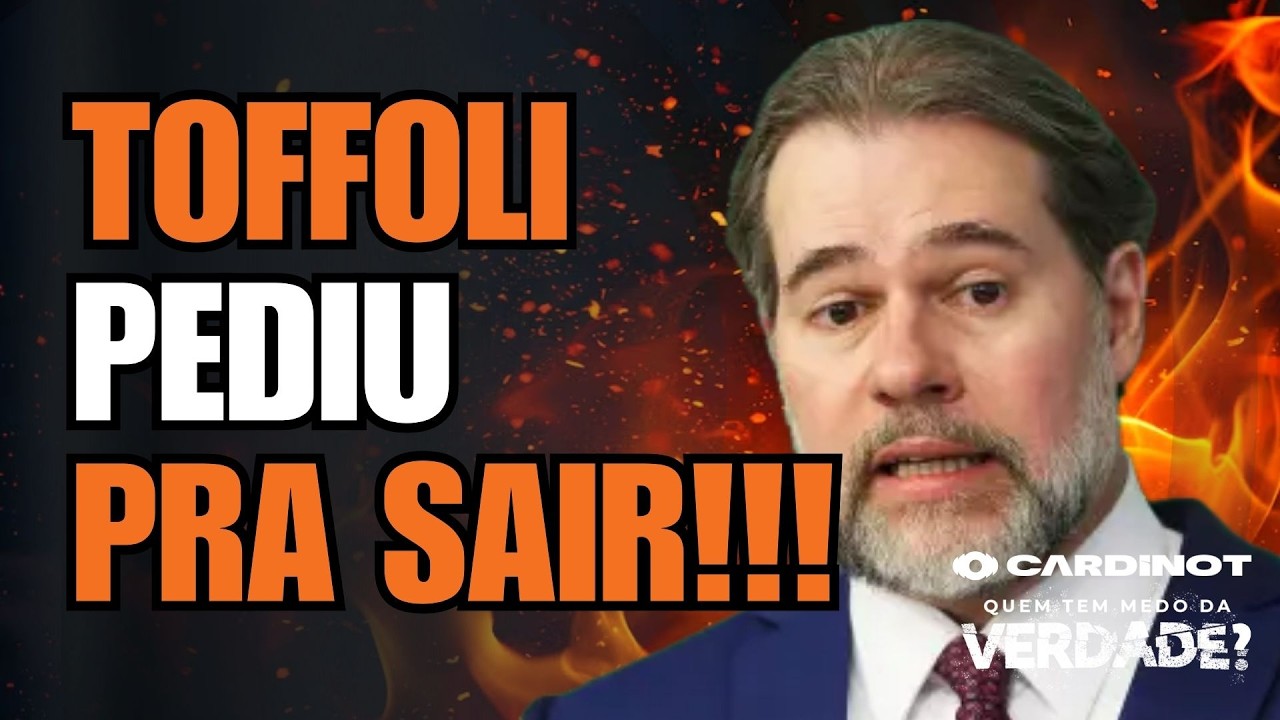 URGENTE: TOFFOLI deixa RELATORIA do BANCO MASTER no STF ap&oacute;s press&atilde;o! ENTENDA AGORA