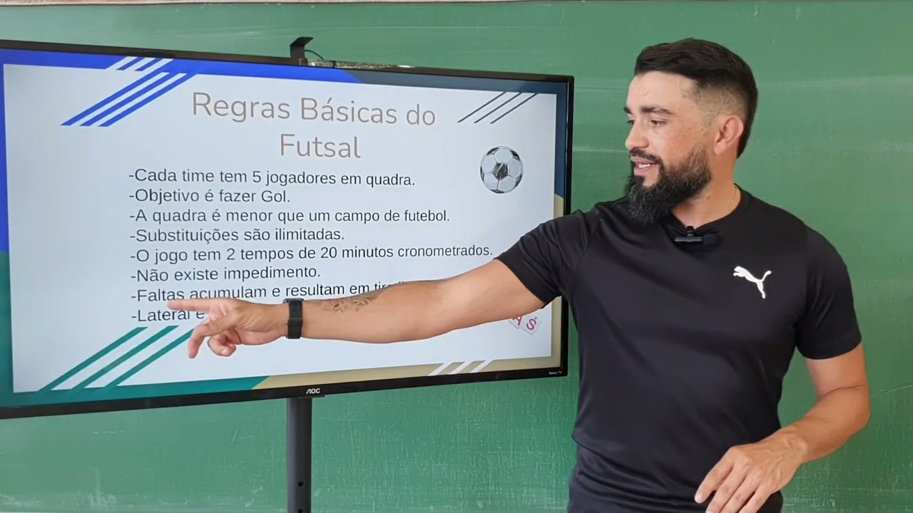 Futsal - Regras Básicas 2025