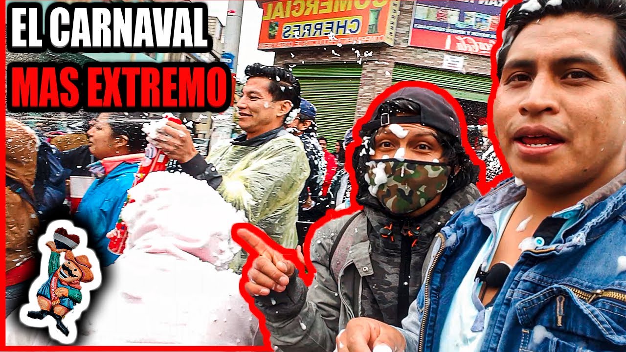 Como juegan CARNAVAL en Ecuador | El mejor CARNAVAL de Guaranda 2020 | VAMOS BRO