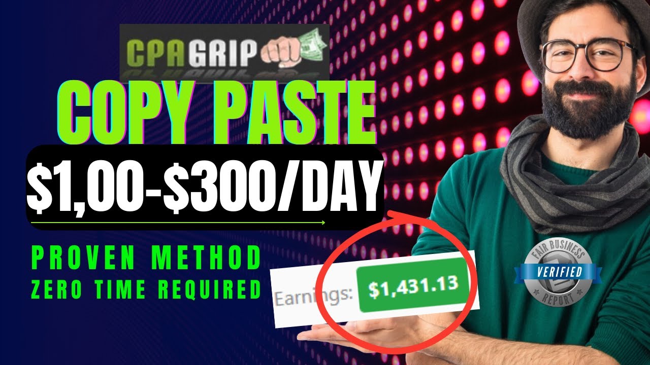 Make $100-$300 A Day Using CPAGrip | CPAGrip Content Locker | CPA Marketing FREE Method