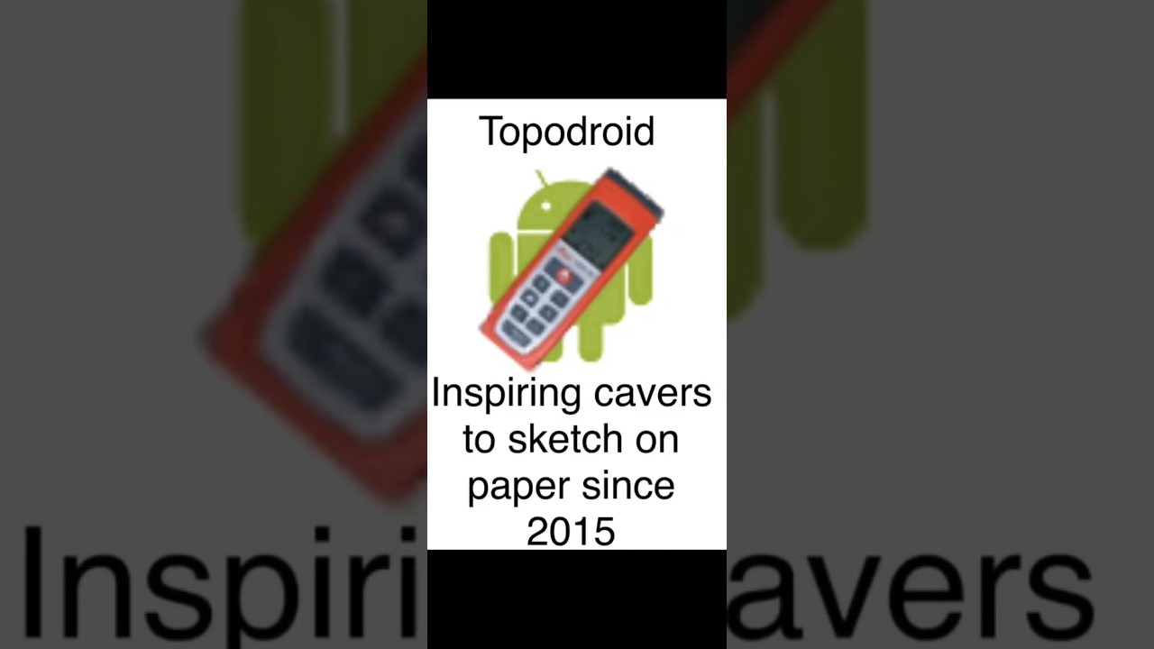 Topodroid 3D export to sketchfab