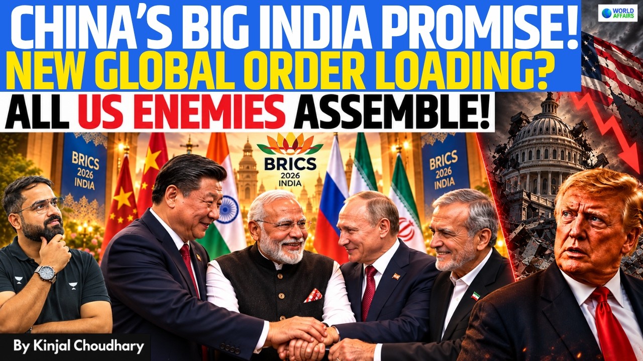 BRICS Triggers HEARTBURN In WEST | China-India Reset | Iran-Russia Rise | New World Order | Kinjal