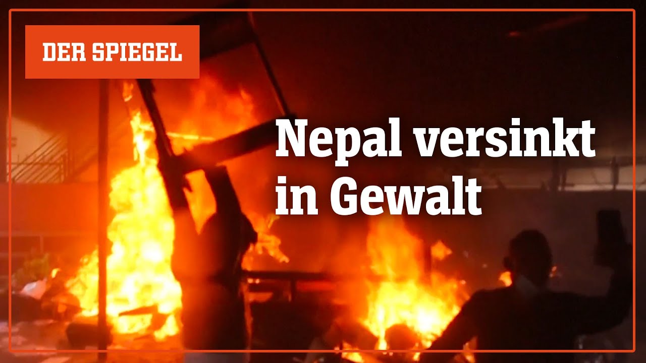 Eskalation in Nepal: Demonstranten setzen H&auml;user von Politikern in Brand | DER SPIEGEL