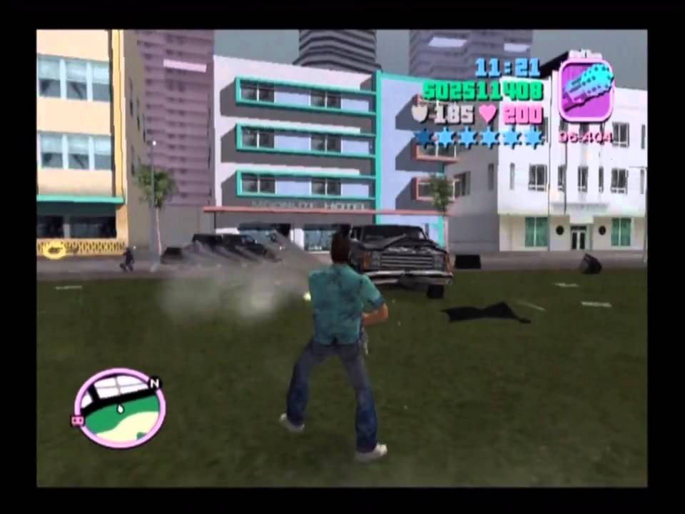 GTA VICE CITY MINIGUN RAMPAGE