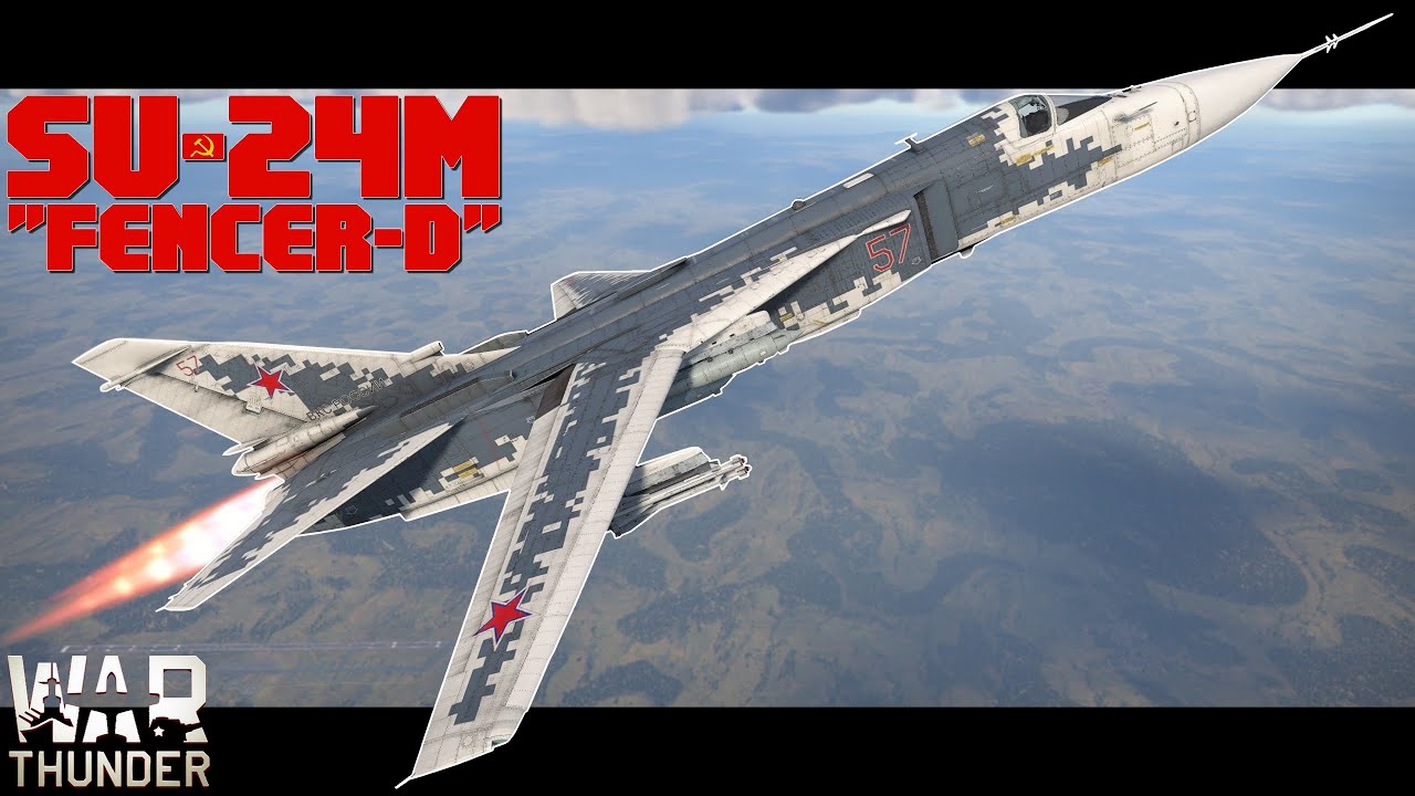Der neue taktischer Bomber wird ausgeflogen(GRB) | Su-24M "Fencer-D" | War Thunder