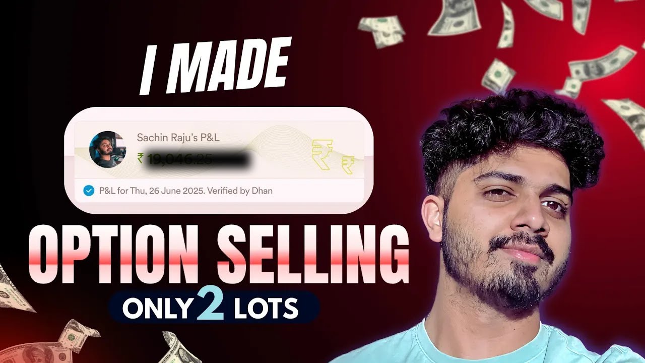 Only 2 Lot Selling | Nifty Options Selling Explained Malayalam
