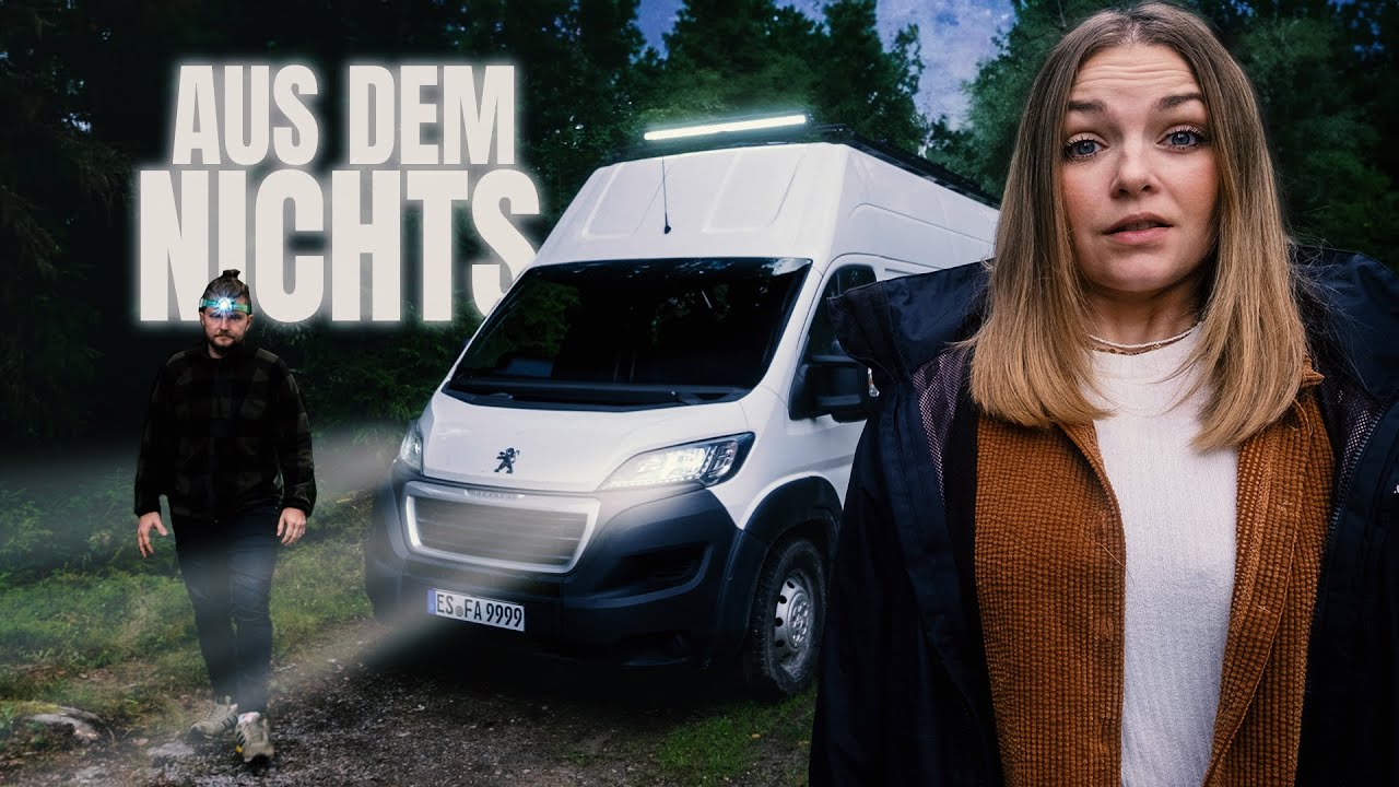 UNFALL in der Nacht.