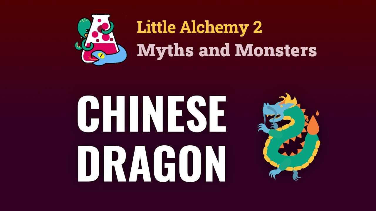 How To Make The CHINESE DRAGON In Little Alchemy 2 Myths and Monsters