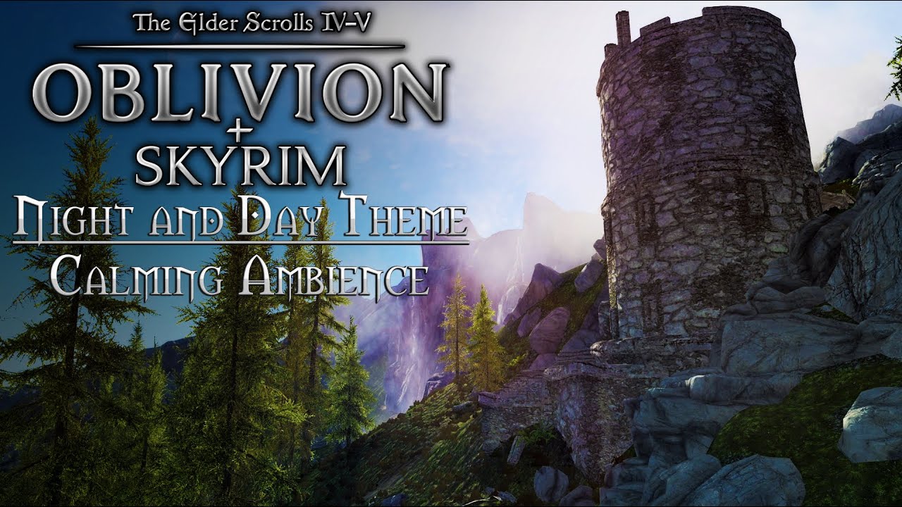 The Lonely Tower - Night and Day | Oblivion Music & Skyrim Ambience