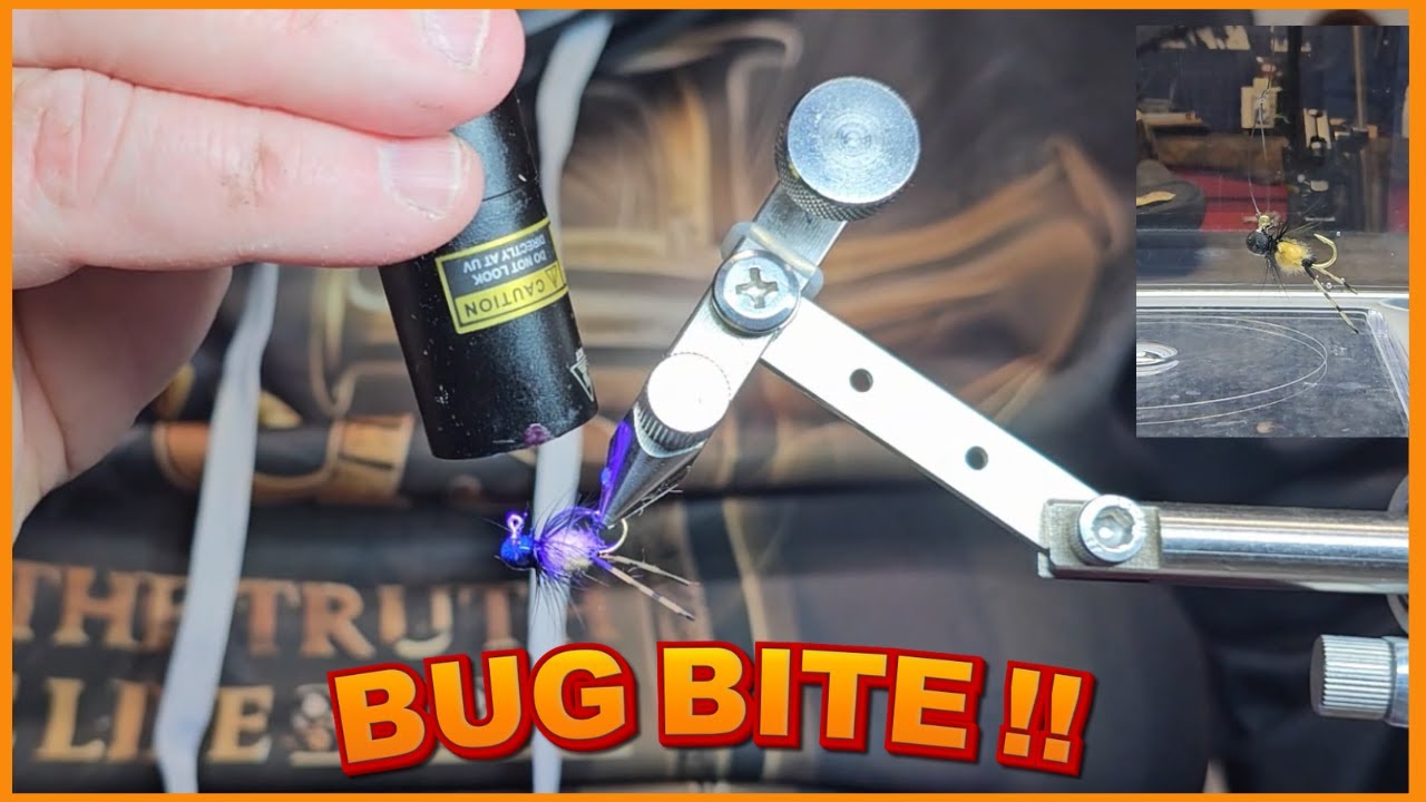 Getting Buggy for Bluegill and Trout fishing 1/80 oz Jig Tie