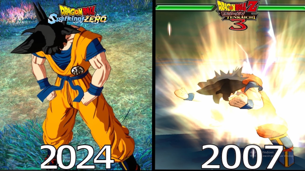 Dragon Ball Z: evolución de transformaciones (Antes vs Ahora)