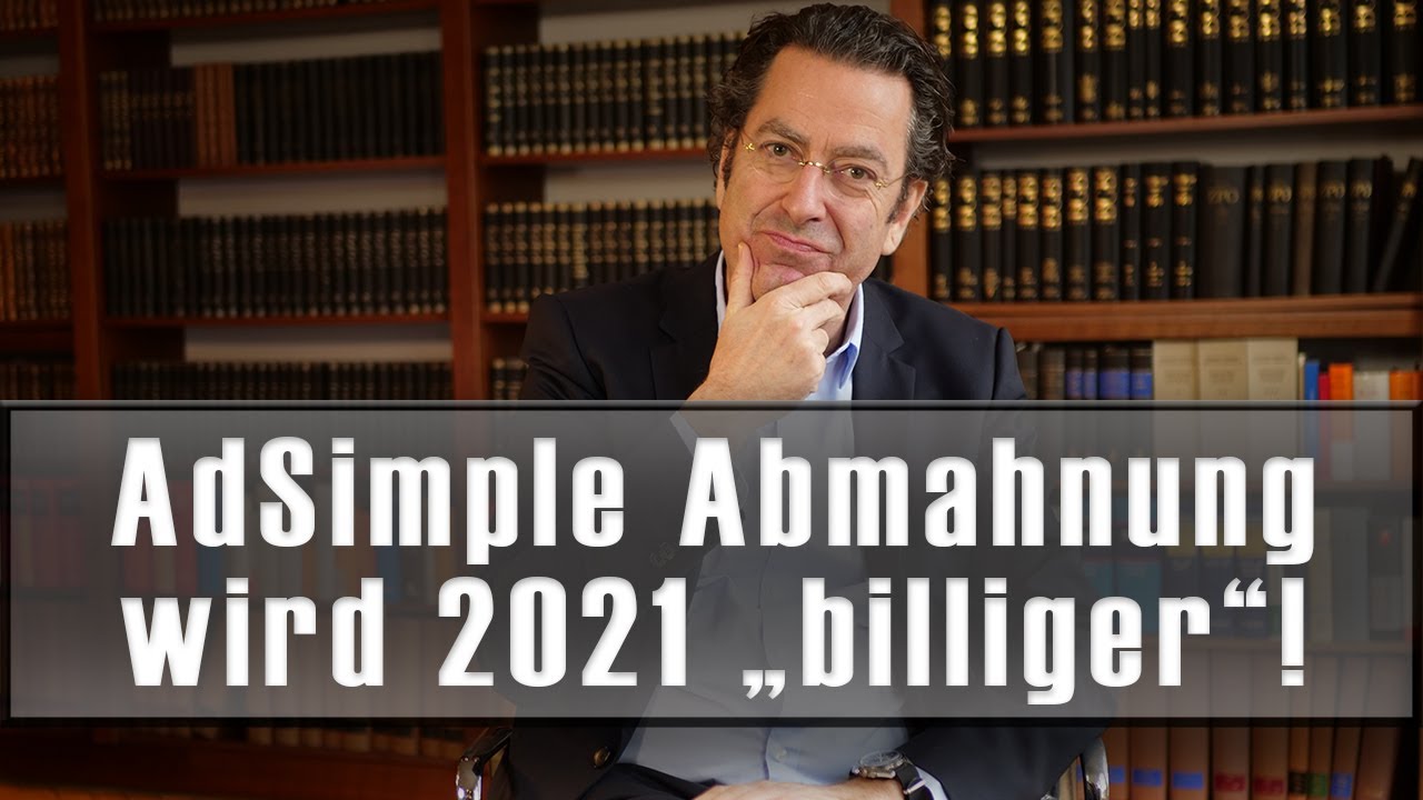 Die AdSimple Abmahnung wird 