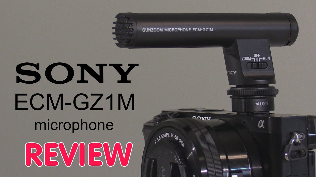 Sony Shotgun Mic. ECM-GZ1M