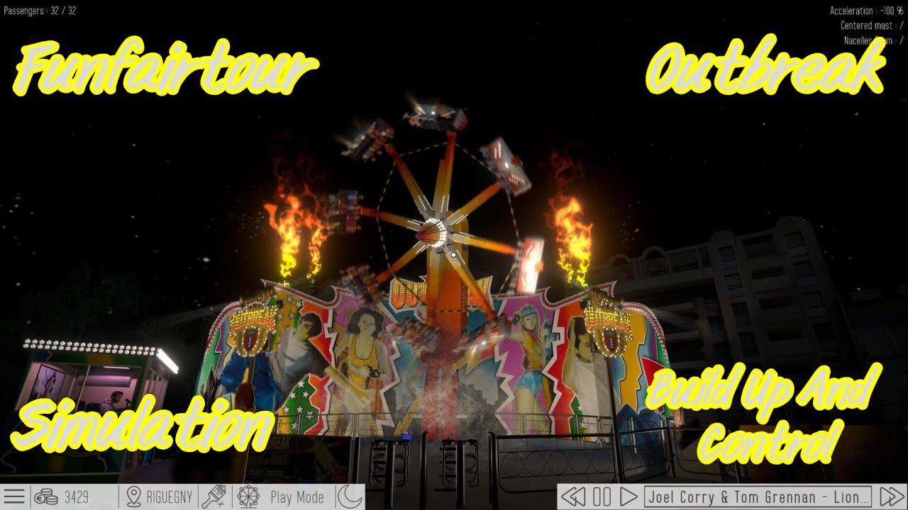 Cirkontrol/Funfairtour Outbreak Simulation