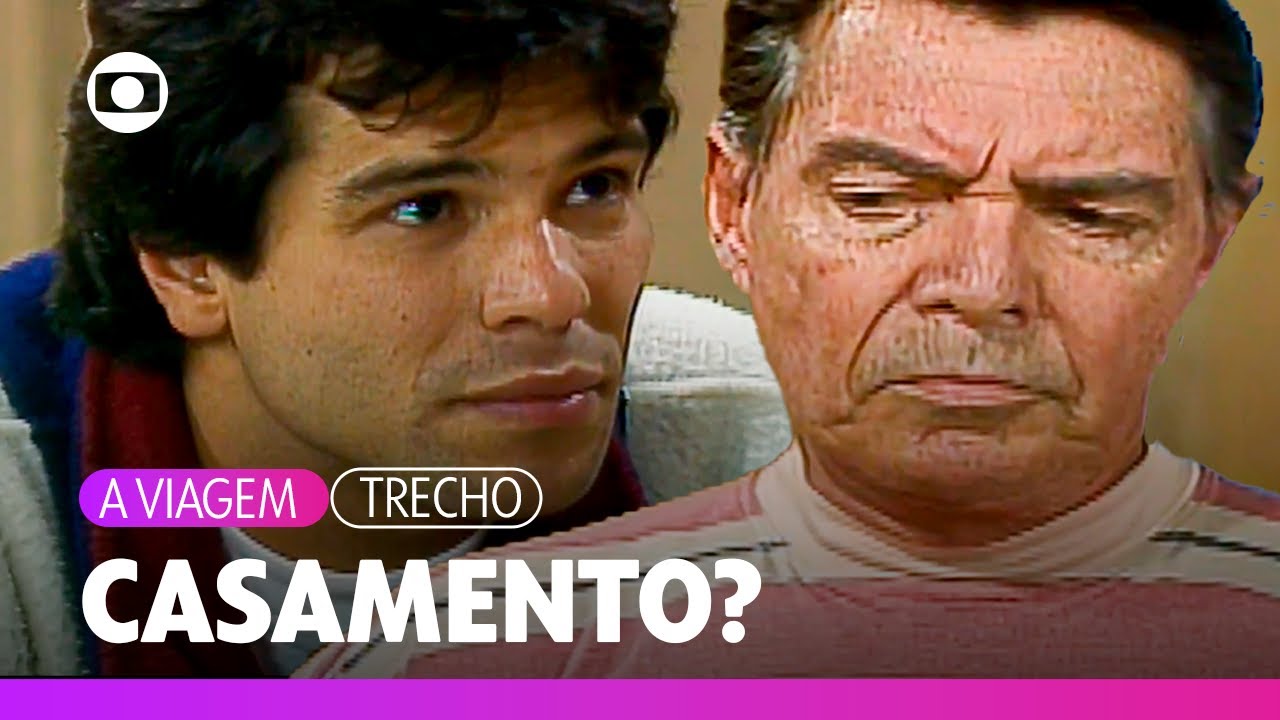 Téo pede a mão de Lisa em casamento para Agenor! | A Viagem  TV Globo