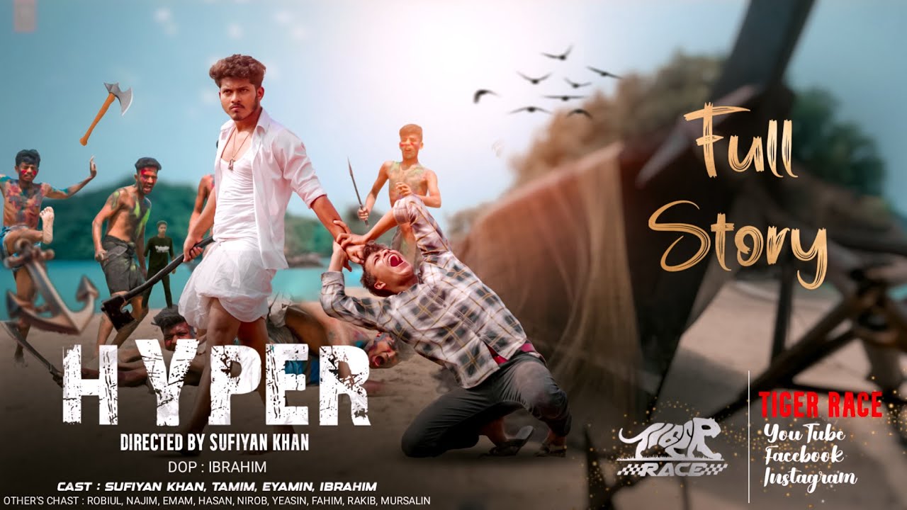 Hyper | New Action film | Full-HD 2025 | New Movies | Sufiyan khan | Tiger race | Best Films