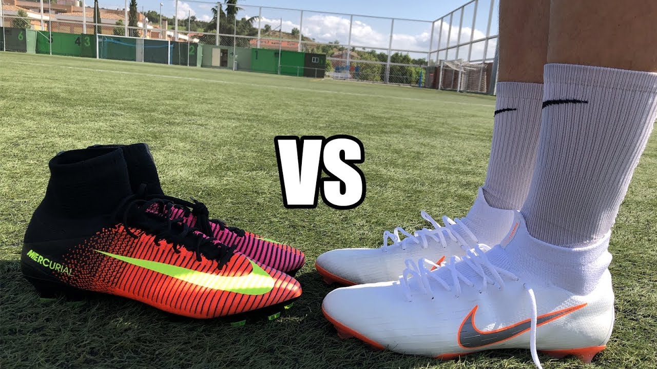 COMPARATIVA Nike Mercurial Superfly 6 vs Mercurial Superfly 5 - World Cup 2018 MERCURIAL SUPERFLY 6