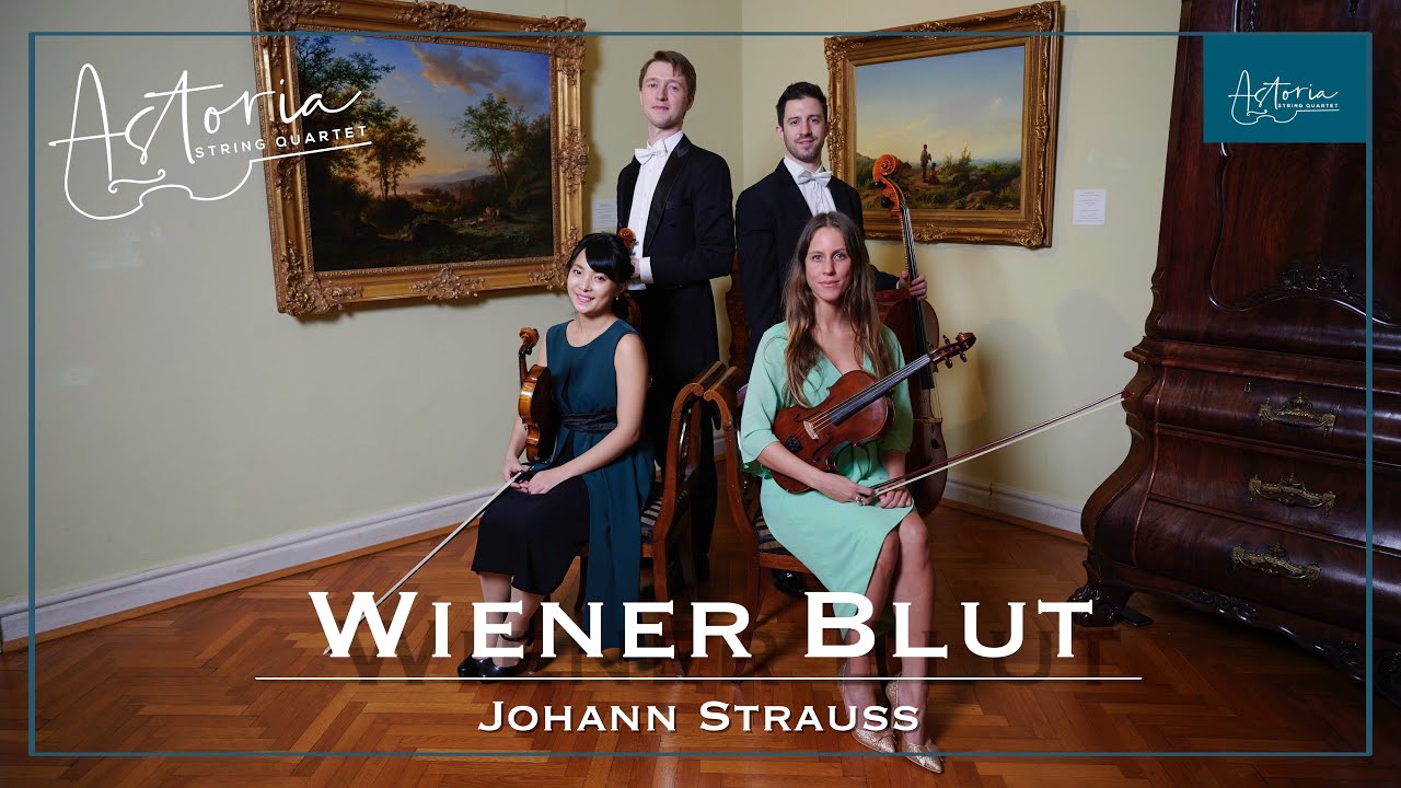 Wiener Blut | Johann Strauß | Astoria String Quartet Cover