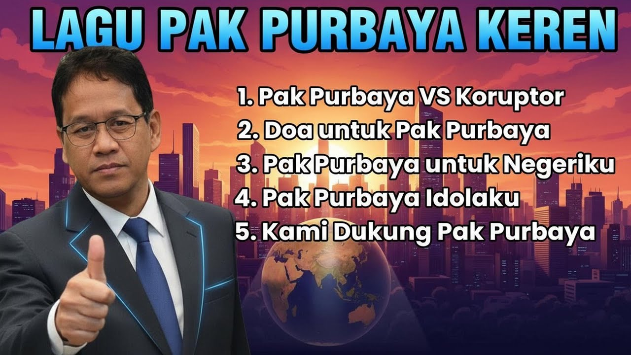 VIRAL!!! LAGU PAK PURBAYA KEREN BANGET SINDIRAN POLITIK INDONESIA | LAGU POP MELAYU MINANG SLOWROC