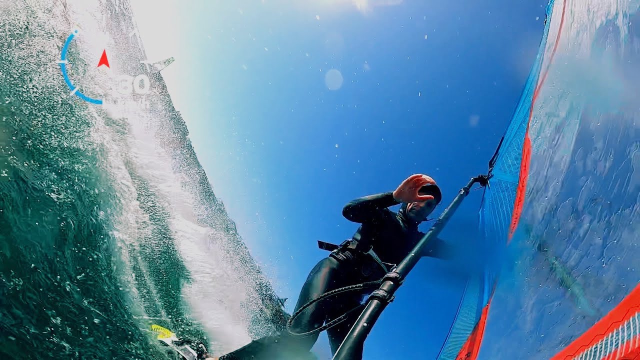 Natural Bridges State Beach Windsurfing - March 2021