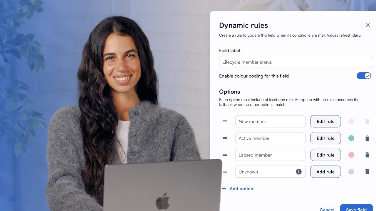 SwiftFox Masterclass: Dynamic Rules Custom Fields