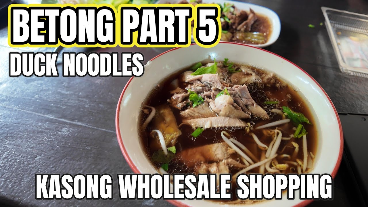 Penang to Betong 3D2N Trip Part 5 เจ๊ปูก๋วยเตี๋ยวเป็ดตุ๋นไก่ตุ๋น กุยช่ายเบตง Kasong Wholesale Shop