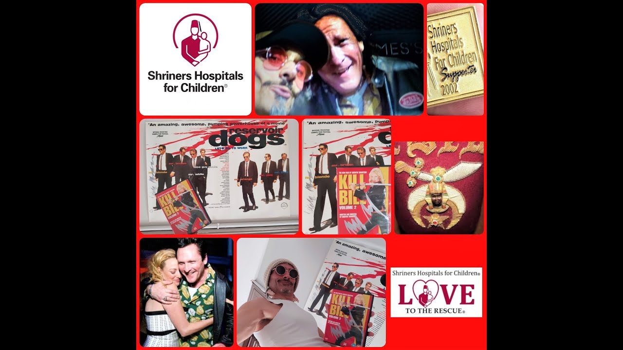 Shriners Hospitals for Children Michael Madsen signed Reservoir Dogs & Kill Bill DVD DONATED 10/3/20