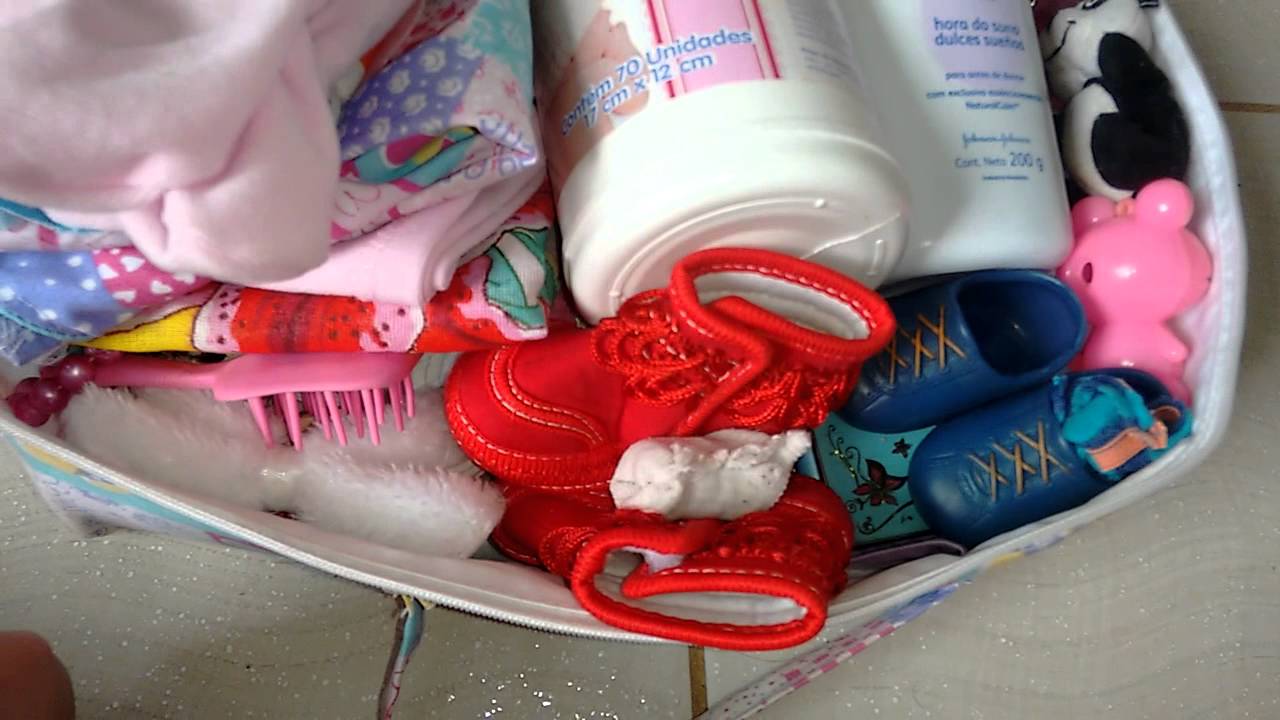Como arrumar a mala da baby alive