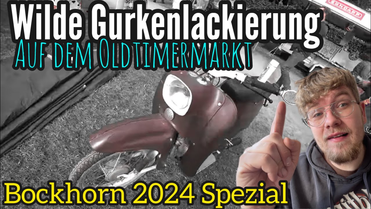 Oldtimermarkt am Limit! Simson Schwalbe gekauft & ÜBER NACHT Lackiert (Gurkige Geschäfte)