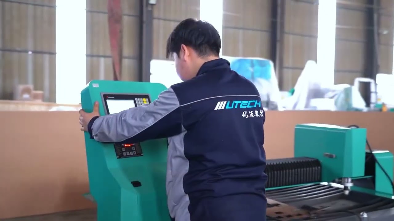 UTECH CNC Plasma cutting machine for cutting matels!