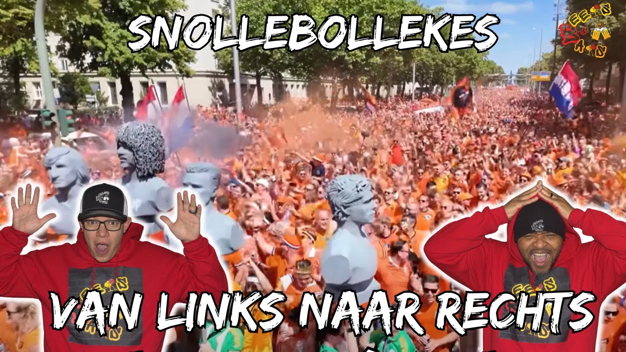 THE NETHERLANDS MARCHING On ENGLAND? | Americans React to Kingsday PartyLeft Right by Snollebollekes