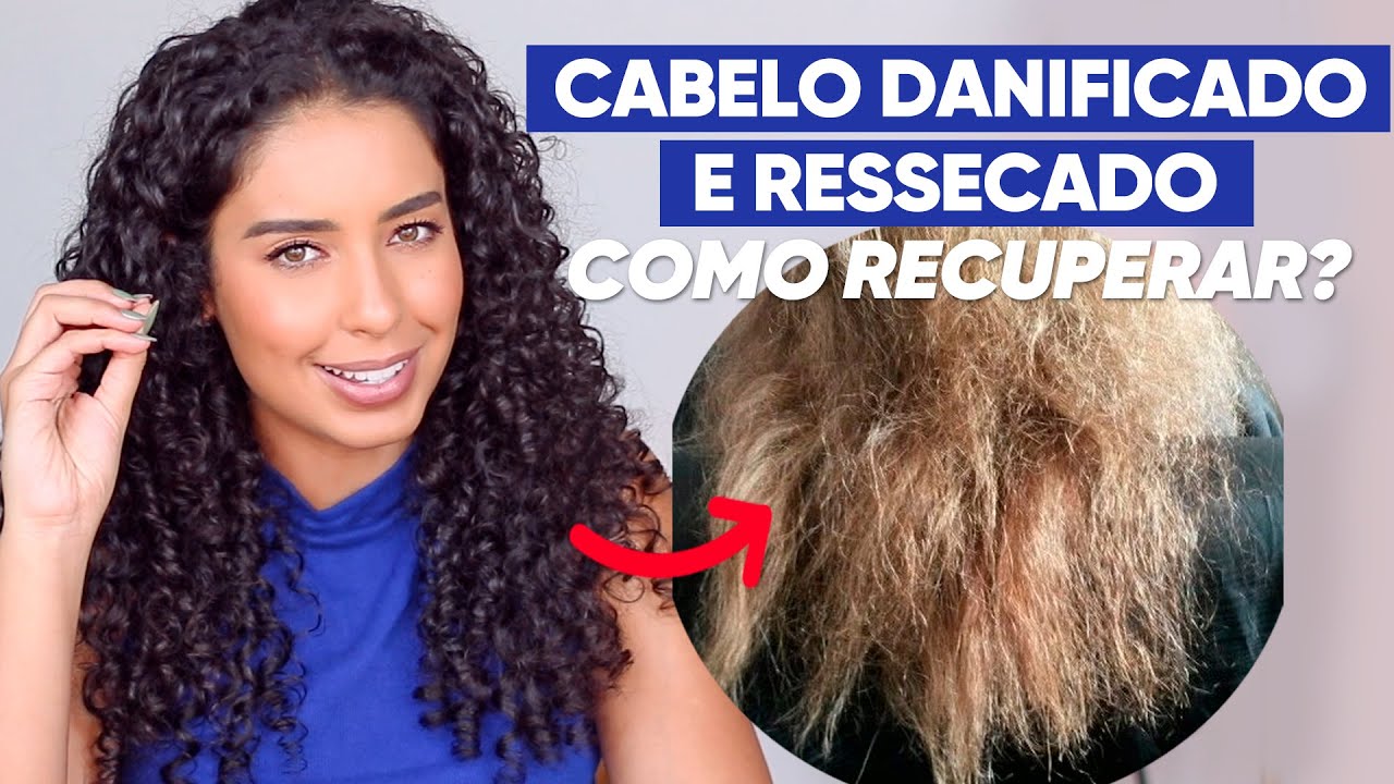 COMO RECUPERAR O CABELO CACHEADO DANIFICADO E RESSECADO | JULIANA LOUISE