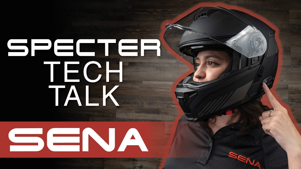All New Sena Specter Premium Modular Motorcycle Helmet |  Explained