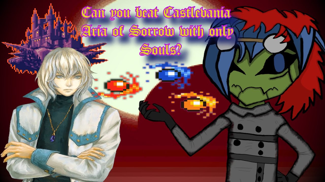 Can you beat Castlevania Aria of Sorrow with only souls? #castlevania #challengerun