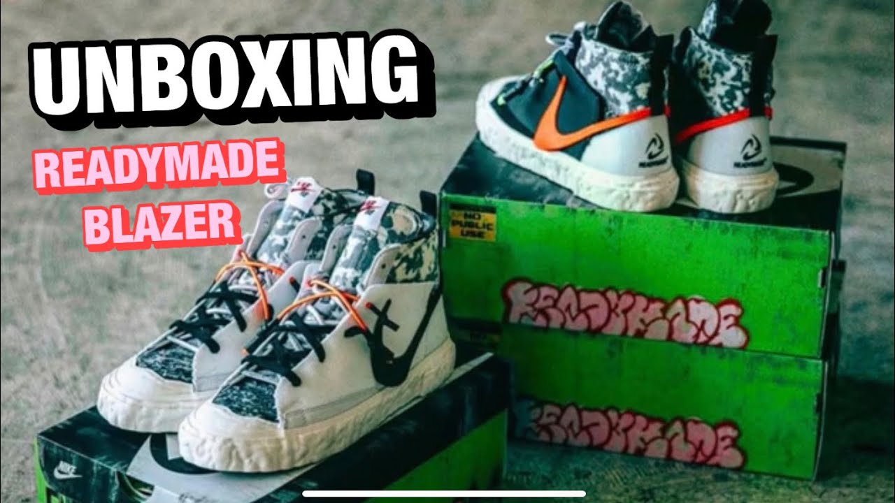 WATCH BEFORE BUYING! NIKE X READYMADE BLAZER MID * Unboxing * BEST BLAZER EVER? honest opinion