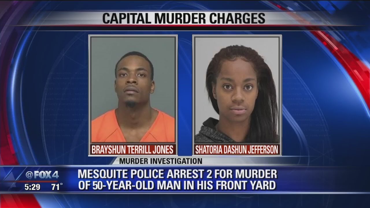 2 arrested for murdering Mesquite grandfather during robbery