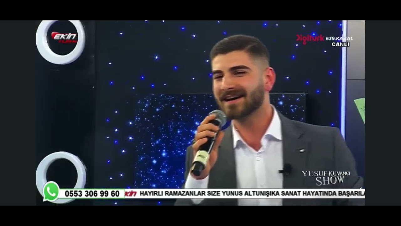 Yunus ALTUNIŞIK Ekin Türk Tv Canlı Bir Yıldız Doğdu 