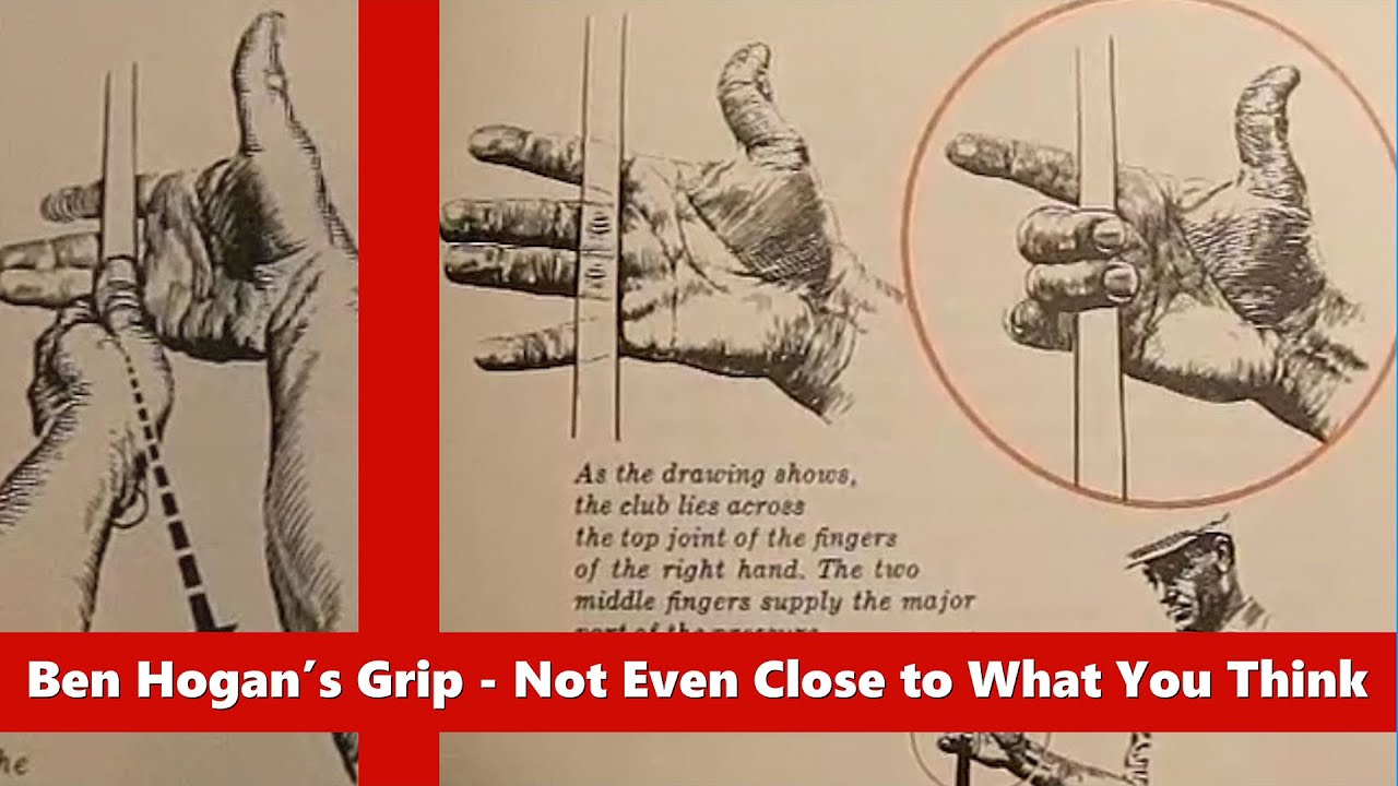 Ben Hogan's Grip - It's Not What You Think 🤯🤯🤯