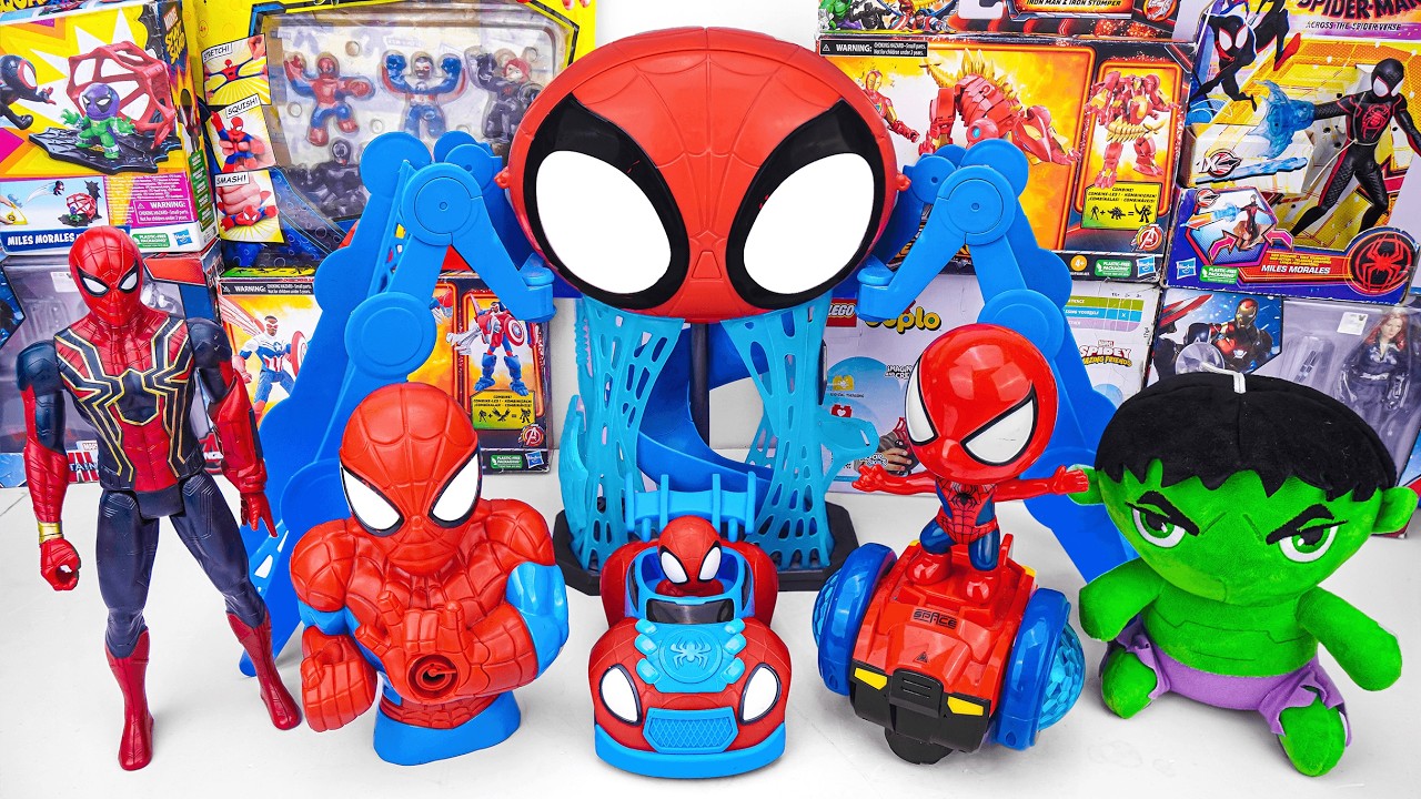 Marvel Spiderman Toys Unboxing Series | Marvel Spidey Webquarters | Marvel Spiderman Collection Toys