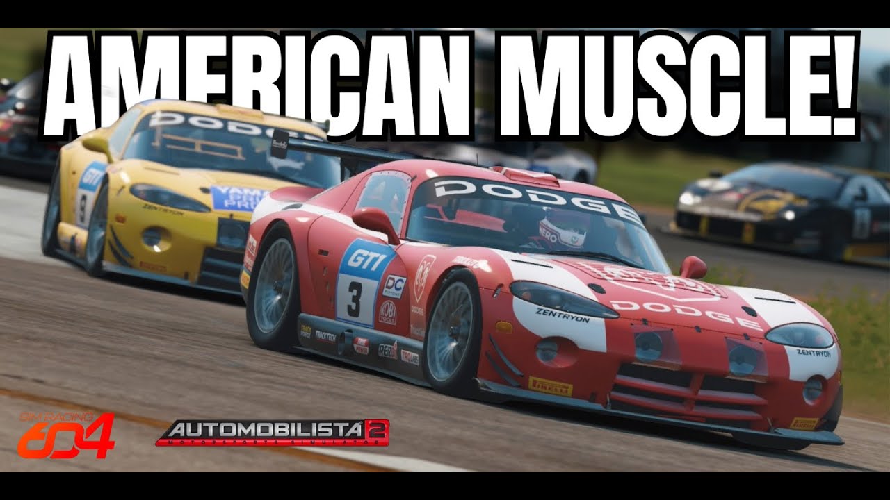 Легенды Ле-Мана в AMS2 Pt1 &mdash; American Muscle