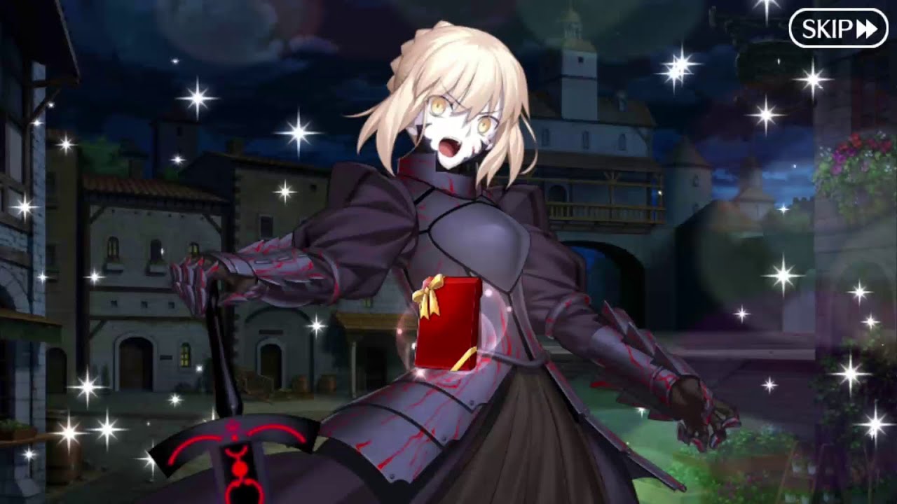 Fate/Grand Order - Altria/Artoria Pendragon (Alter) Valentine's Scene (Voiced)