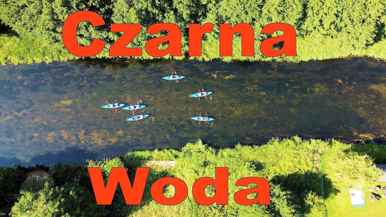 Czarna Woda - dronem w 4k