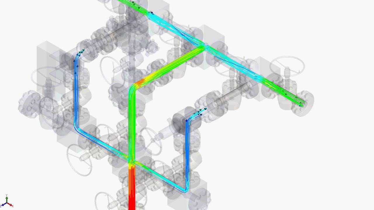 How Slurry Flows Inside a Choke Manifold System